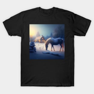 Christmas Horses Series T-Shirt